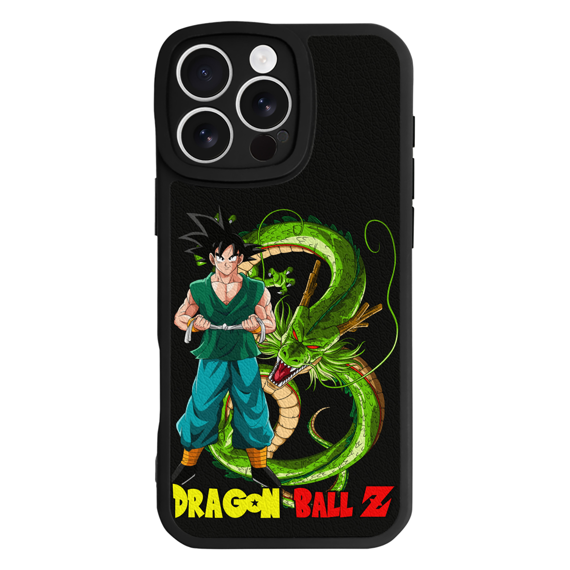 （画像用） ドラゴンボール 孫悟空（そん ごくう）Son Goku カカロット DRAGON BALL Kakarotto 【iPhone 16シリーズ対応】シリコンスマホケース（レザー調） 材質：シリコン
